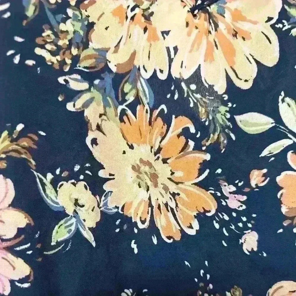 NWT - Fall šColors Beautiful Melody Just In Time 2X Floral blouse - Picture 2 of 9